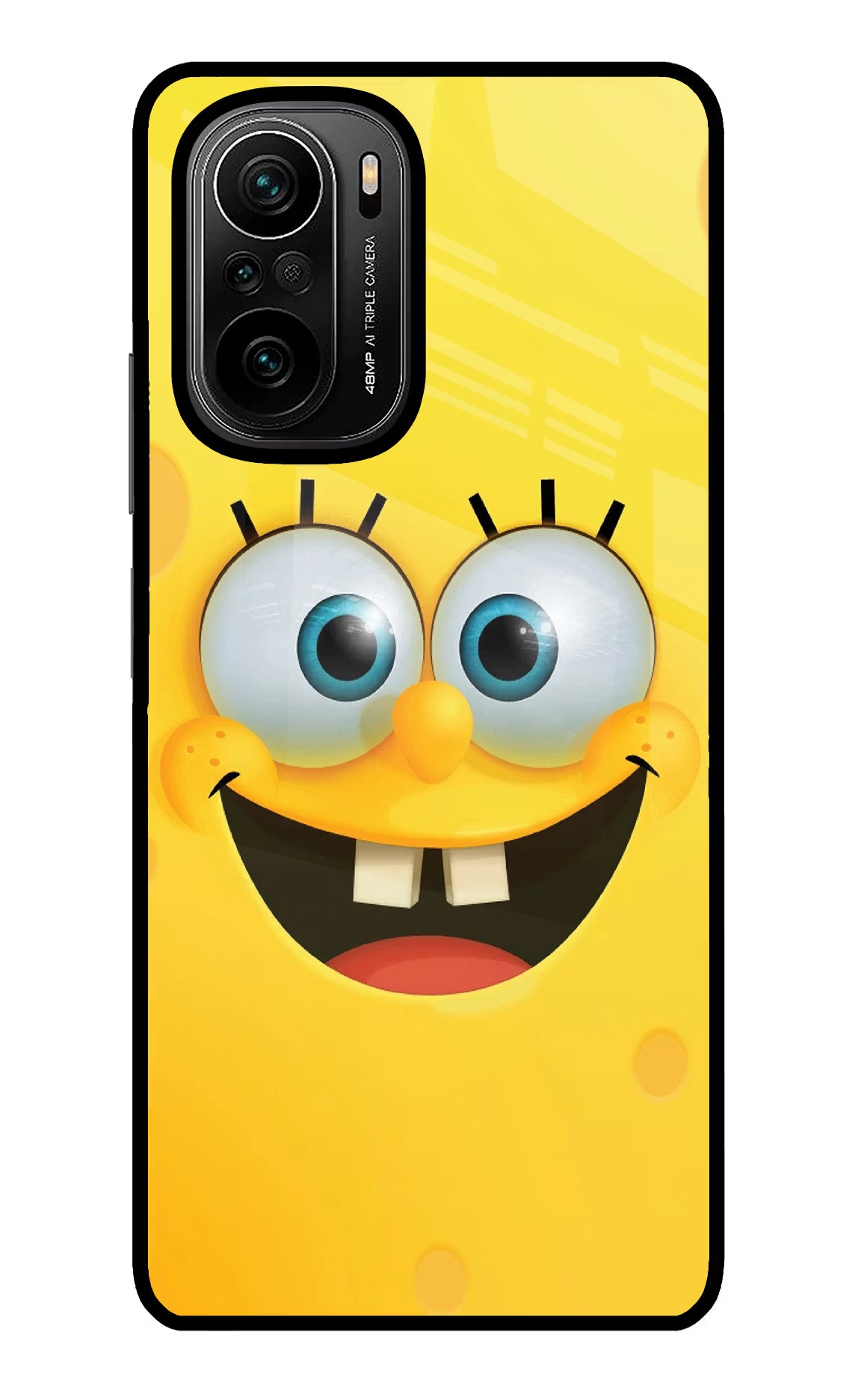 Sponge 1 Mi 11X/11X Pro Glass Case Back Cover by Casekaro