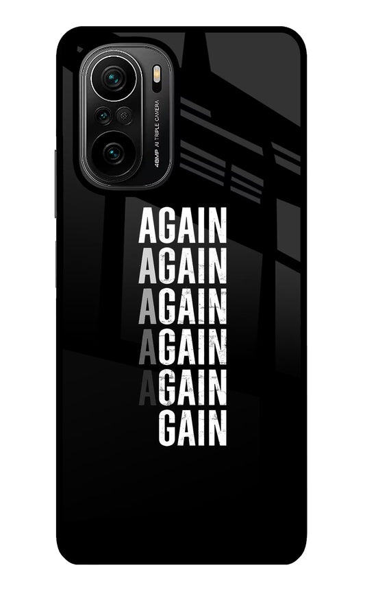 Again Again Gain Mi 11X/11X Pro Glass Case