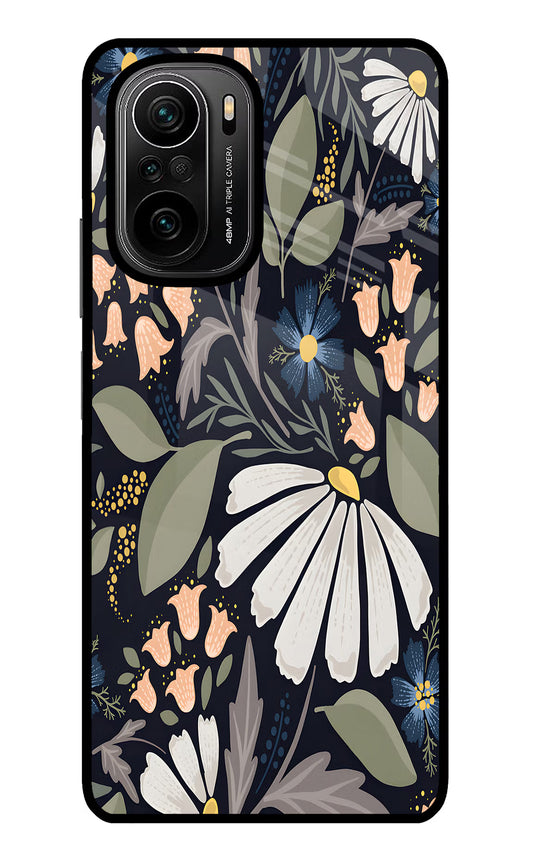 Flowers Art Mi 11X/11X Pro Glass Case