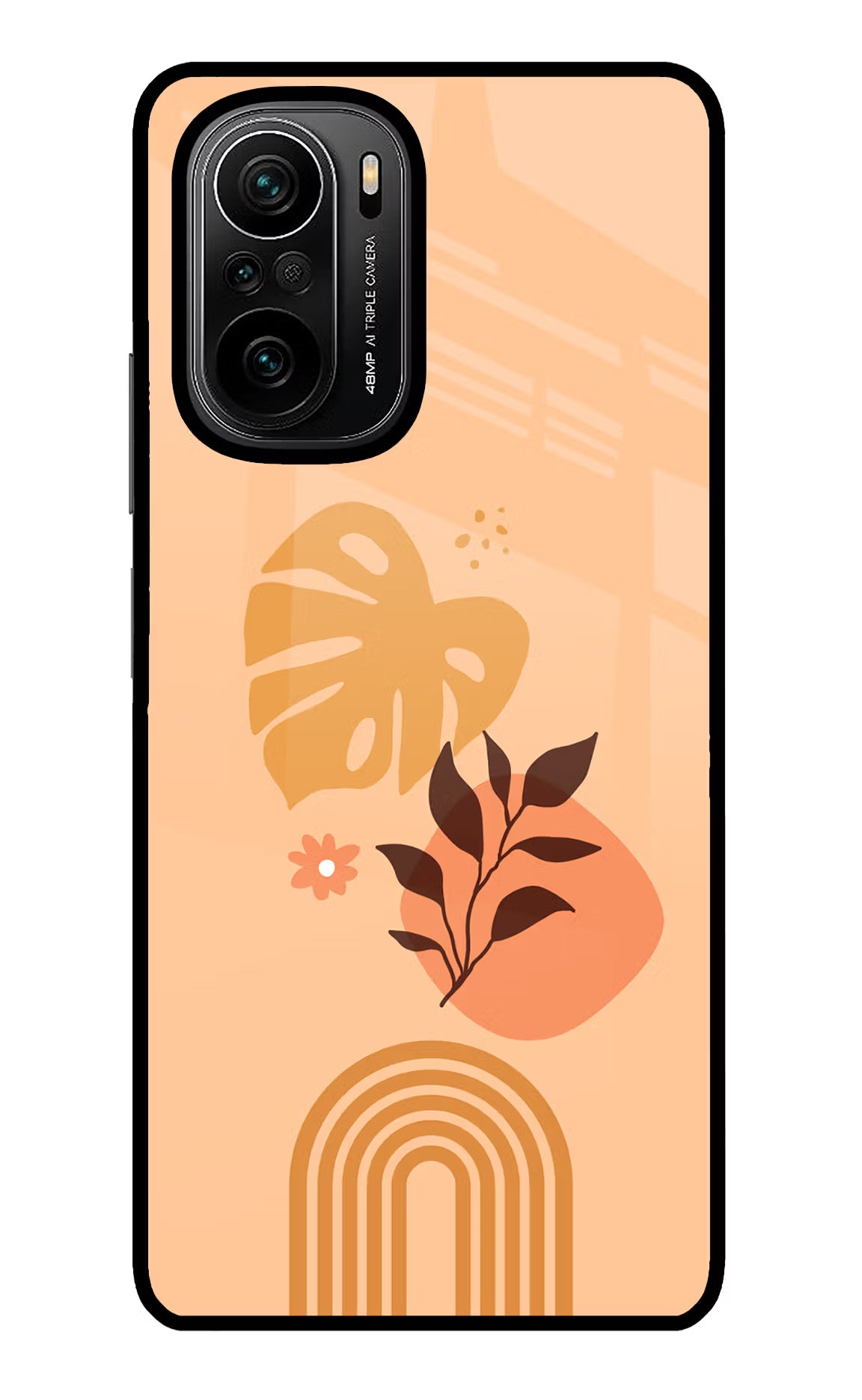 Bohemian Art Mi 11X/11X Pro Glass Case Back Cover by Casekaro