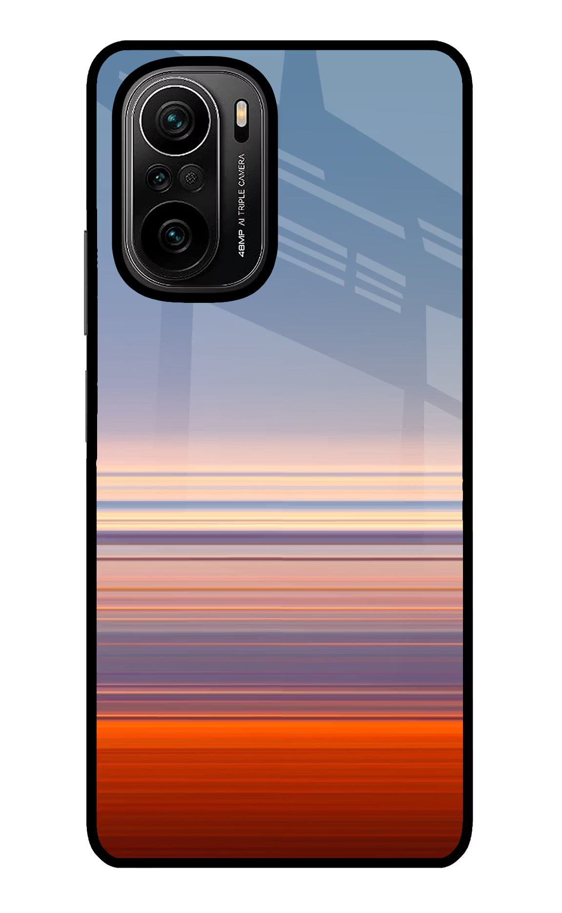 Morning Colors Mi 11X/11X Pro Glass Case Back Cover by Casekaro