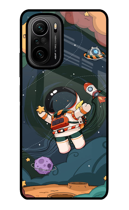Cartoon Astronaut Mi 11X/11X Pro Glass Case