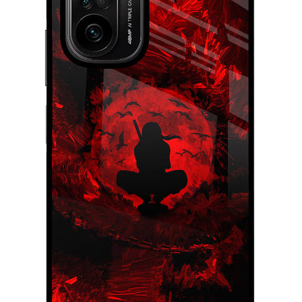 Itachi Uchiha Mi 11X/11X Pro Glass Case