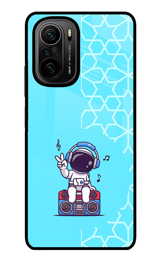 Cute Astronaut Chilling Mi 11X/11X Pro Glass Case