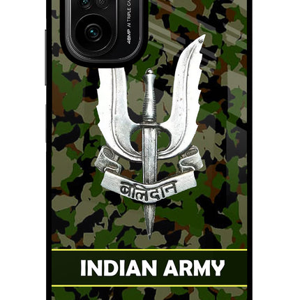 Balidan Indian Logo Mi 11X/11X Pro Glass Case Back Cover by Casekaro