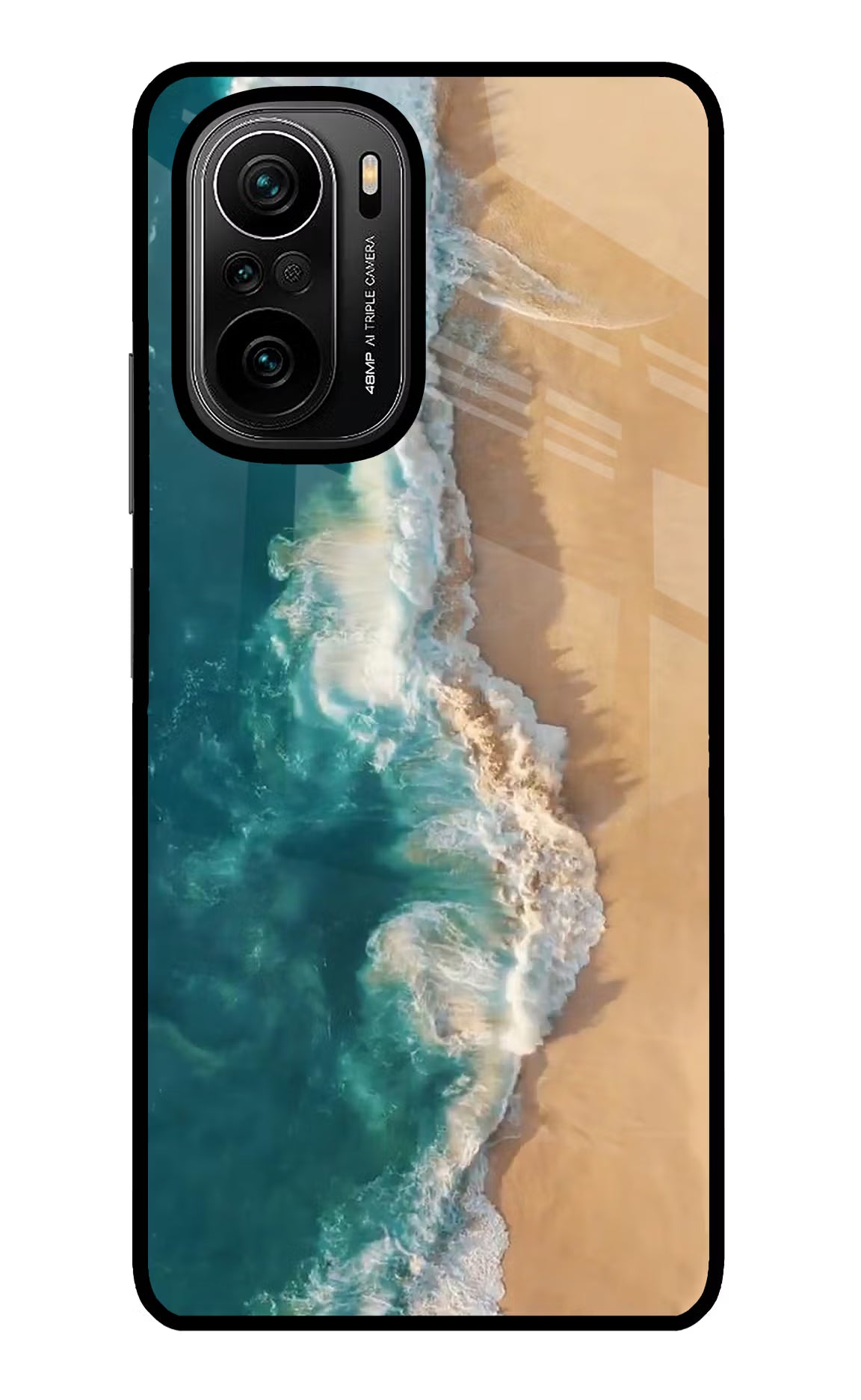 Ocean Beach Mi 11X/11X Pro Glass Case