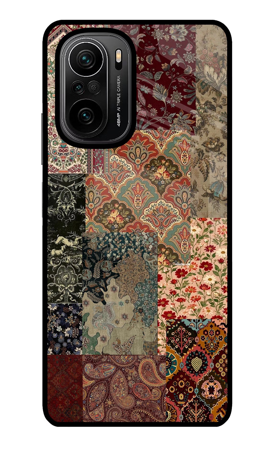 Desi Print Mi 11X/11X Pro Glass Case Back Cover by Casekaro