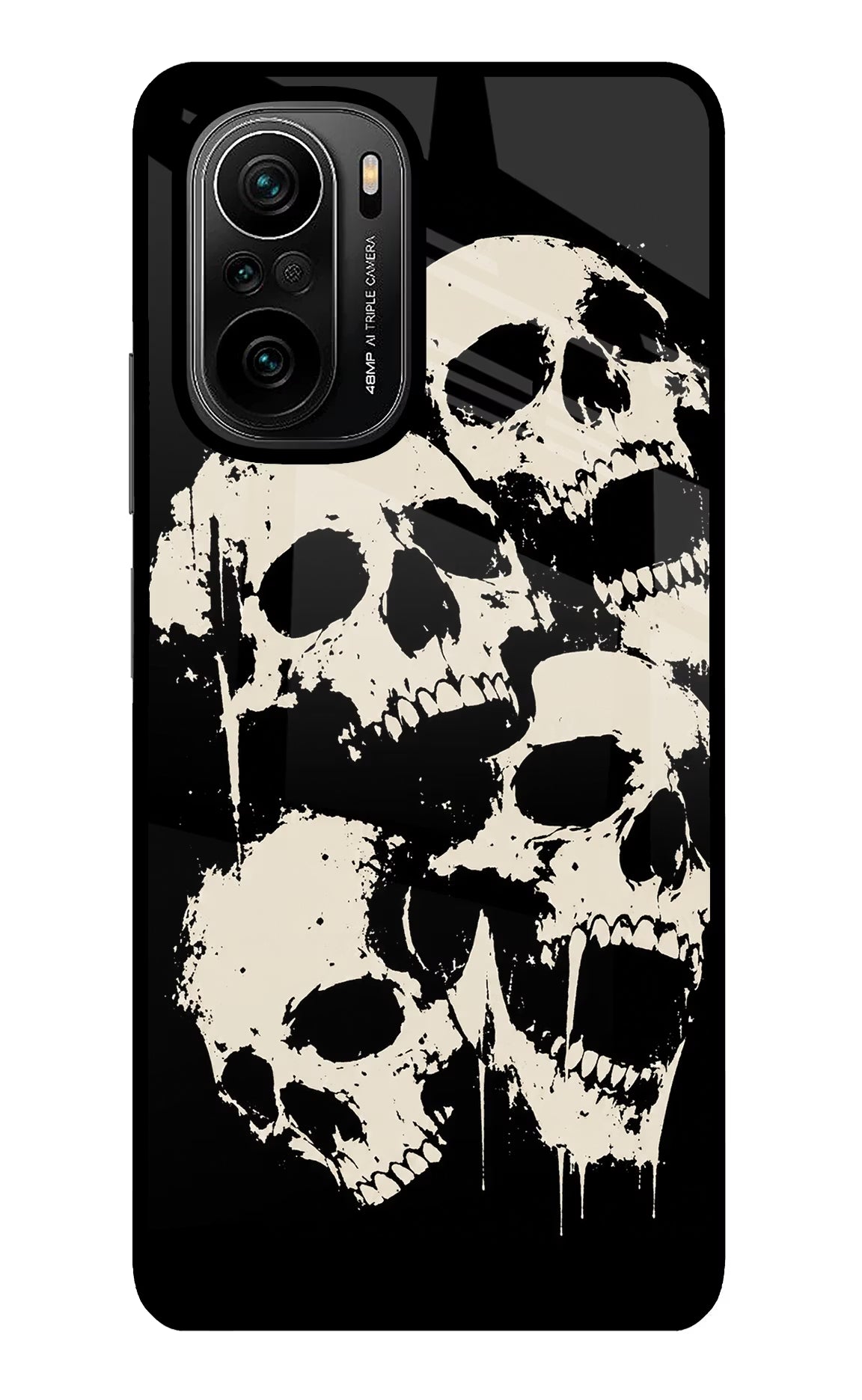Dead Stack Mi 11X/11X Pro Glass Case Back Cover by Casekaro