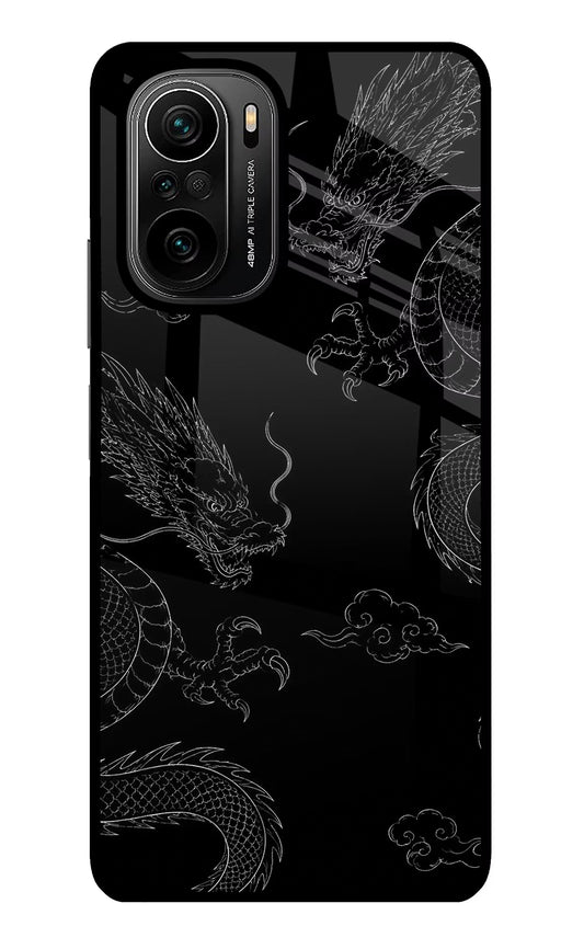 Twin Dragons Mi 11X/11X Pro Glass Case