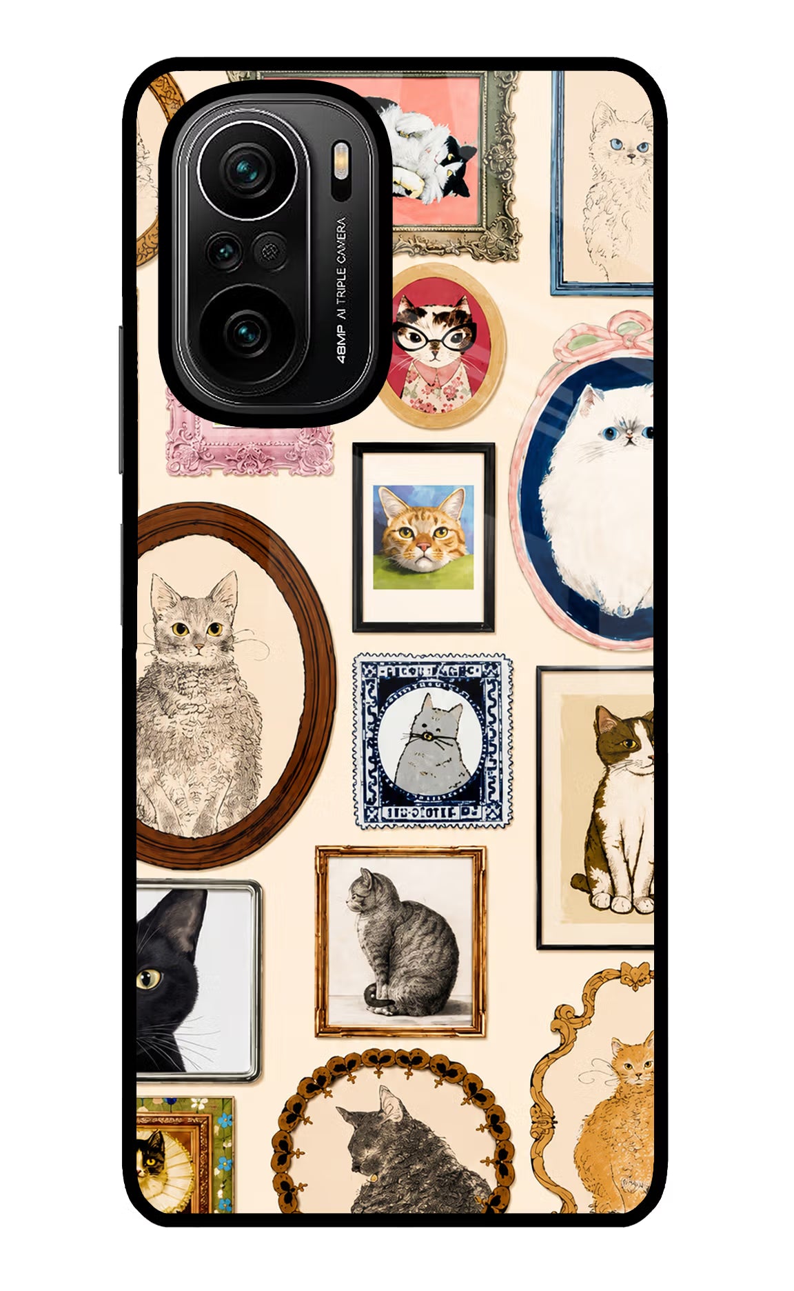 Mirror Cats Mi 11X/11X Pro Glass Case