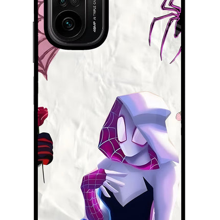 Gwen Verse Mi 11X/11X Pro Glass Case Back Cover by Casekaro