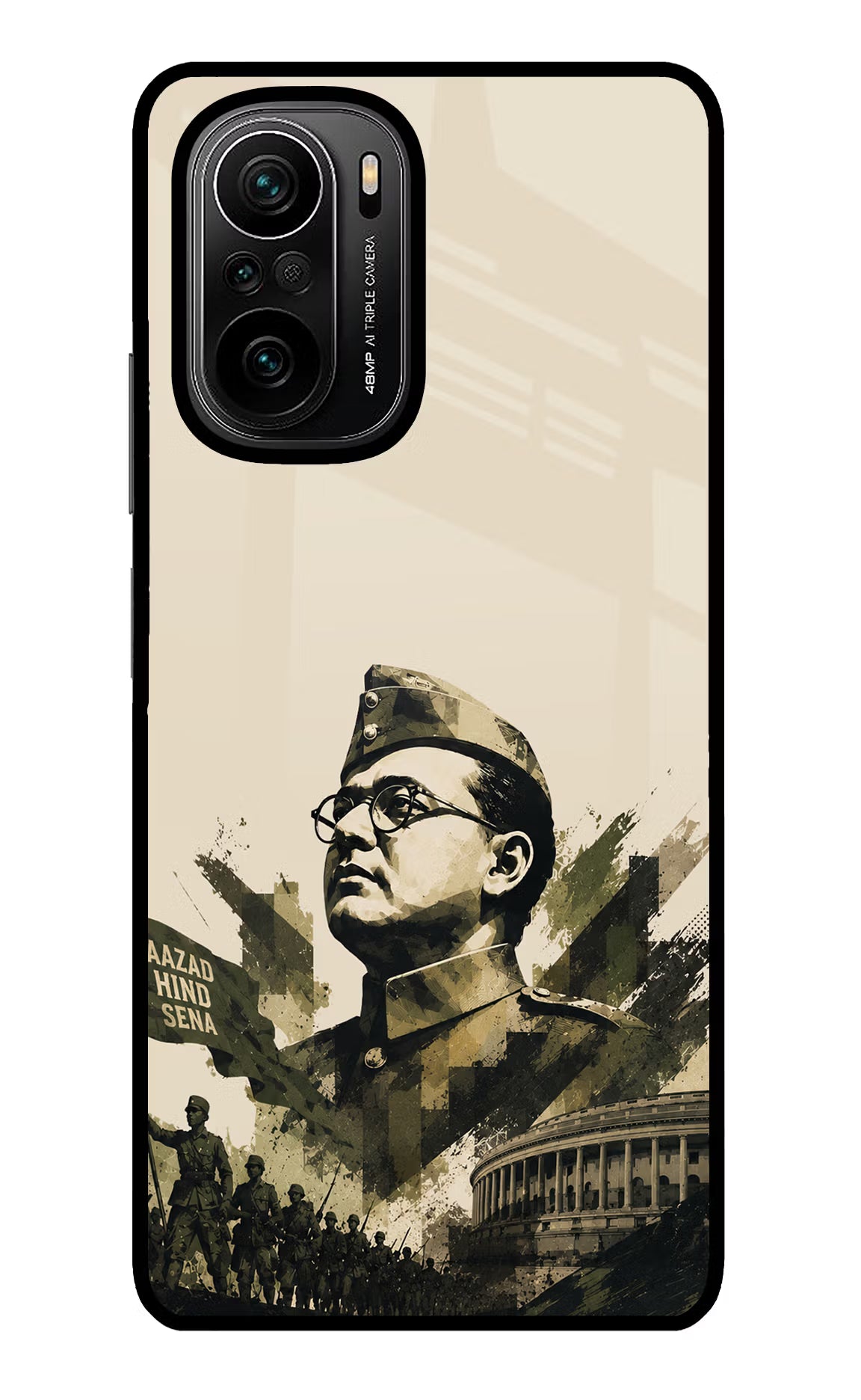 Netaji Rising Mi 11X/11X Pro Glass Case