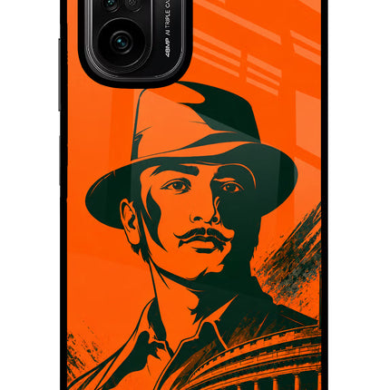Bhagat Singh Legacy Mi 11X/11X Pro Glass Case Back Cover by Casekaro