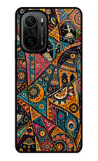 Folk Print Mi 11X/11X Pro Glass Case