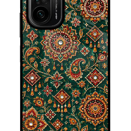 Green Pataka Mi 11X/11X Pro Glass Case