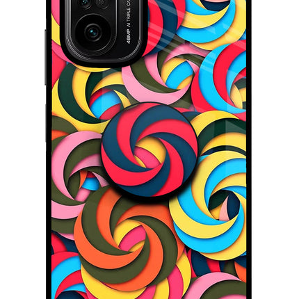 Spiral Pattern Mi 11X/11X Pro Pop Case by Casekaro