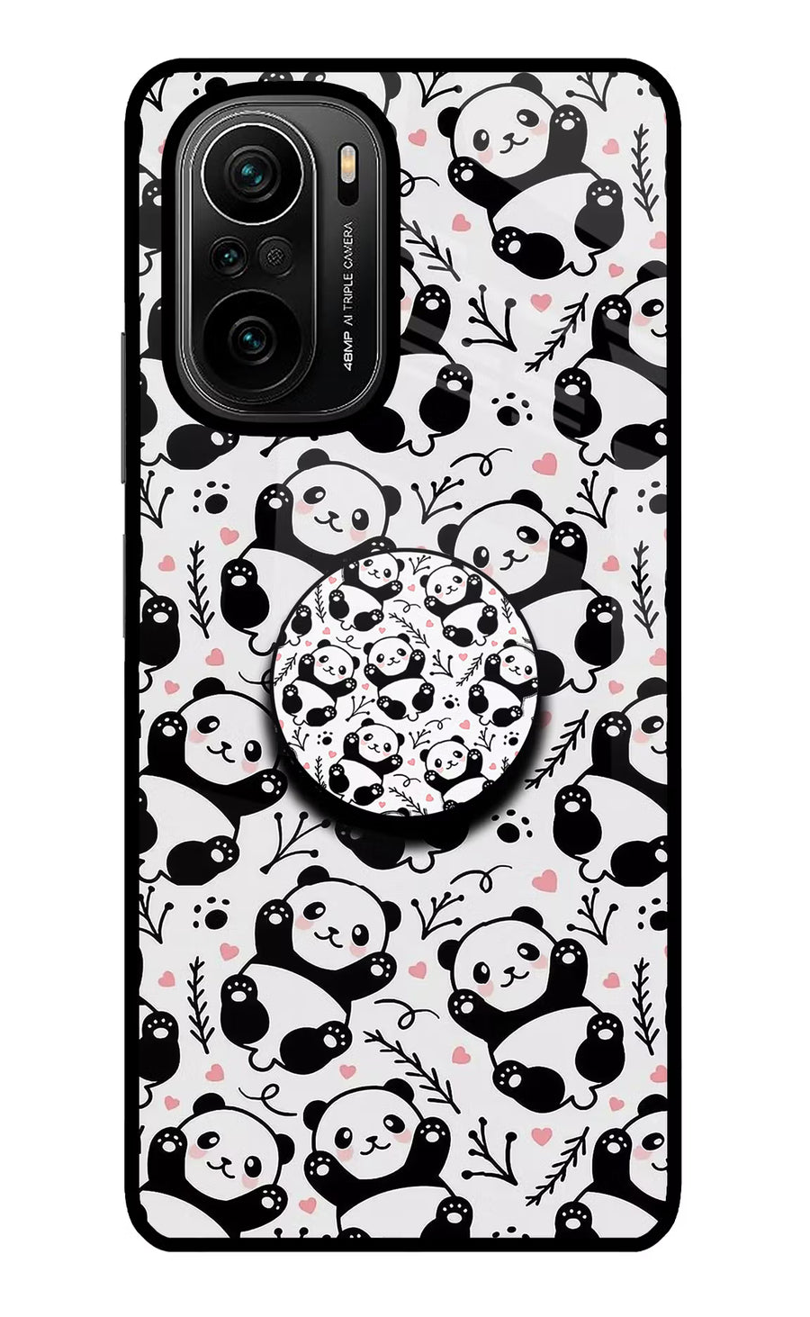 Cute Panda Mi 11X/11X Pro Pop Case, Glass case