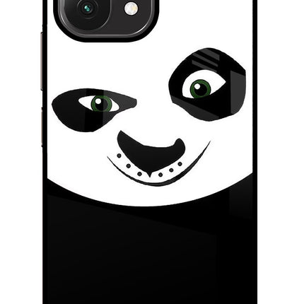 Panda Mi 11 Lite Glass Case Back Cover by Casekaro