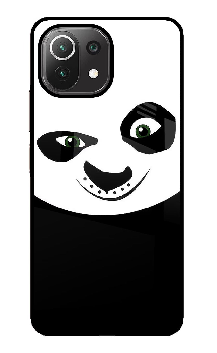 Panda Mi 11 Lite Back Cover, Glass case