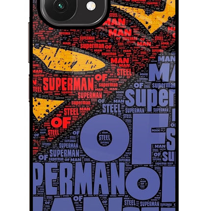 Superman Mi 11 Lite Glass Case Back Cover by Casekaro