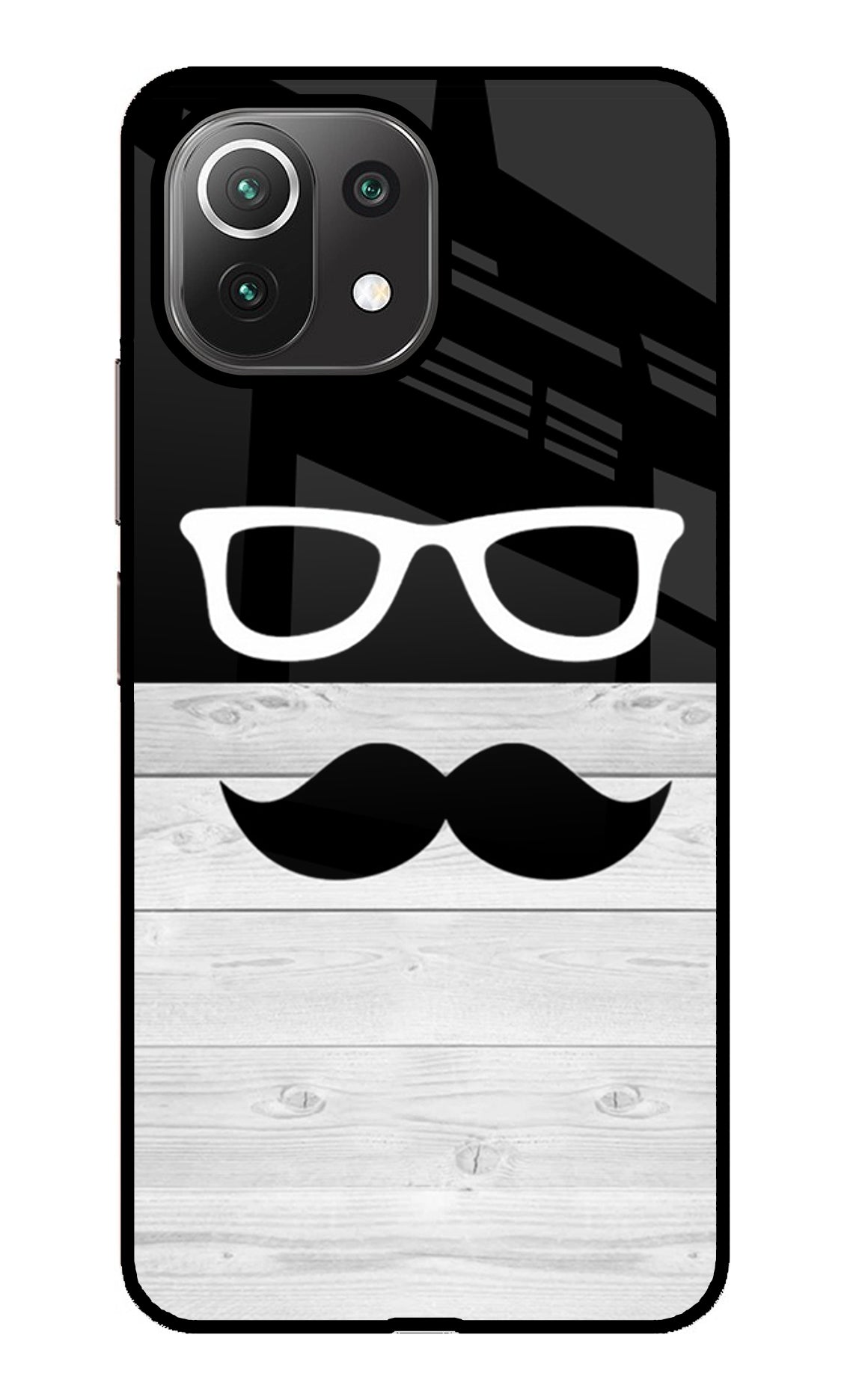 Mustache Mi 11 Lite Glass Case