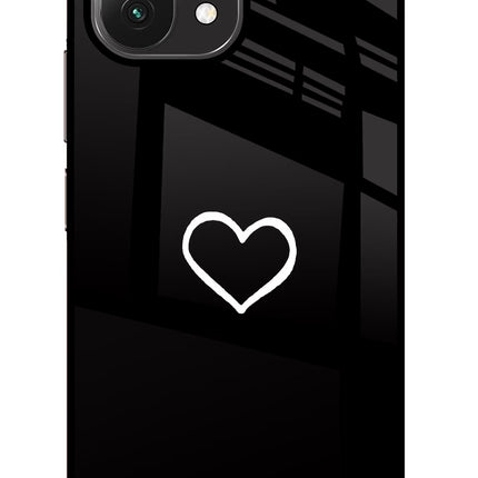 Heart Mi 11 Lite Glass Case