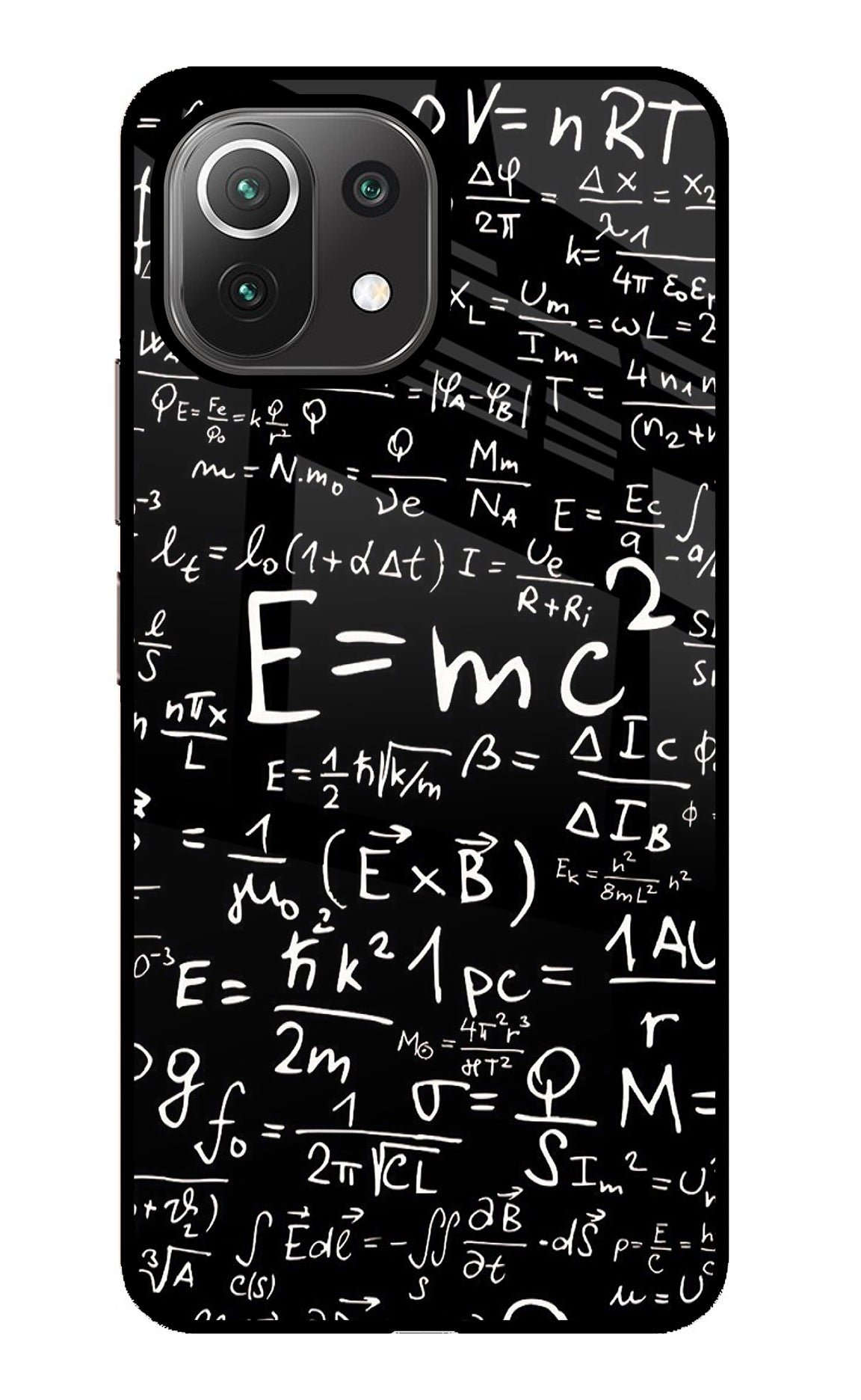 Physics Formula Mi 11 Lite Back Cover