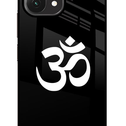 Om Mi 11 Lite Glass Case Back Cover by Casekaro
