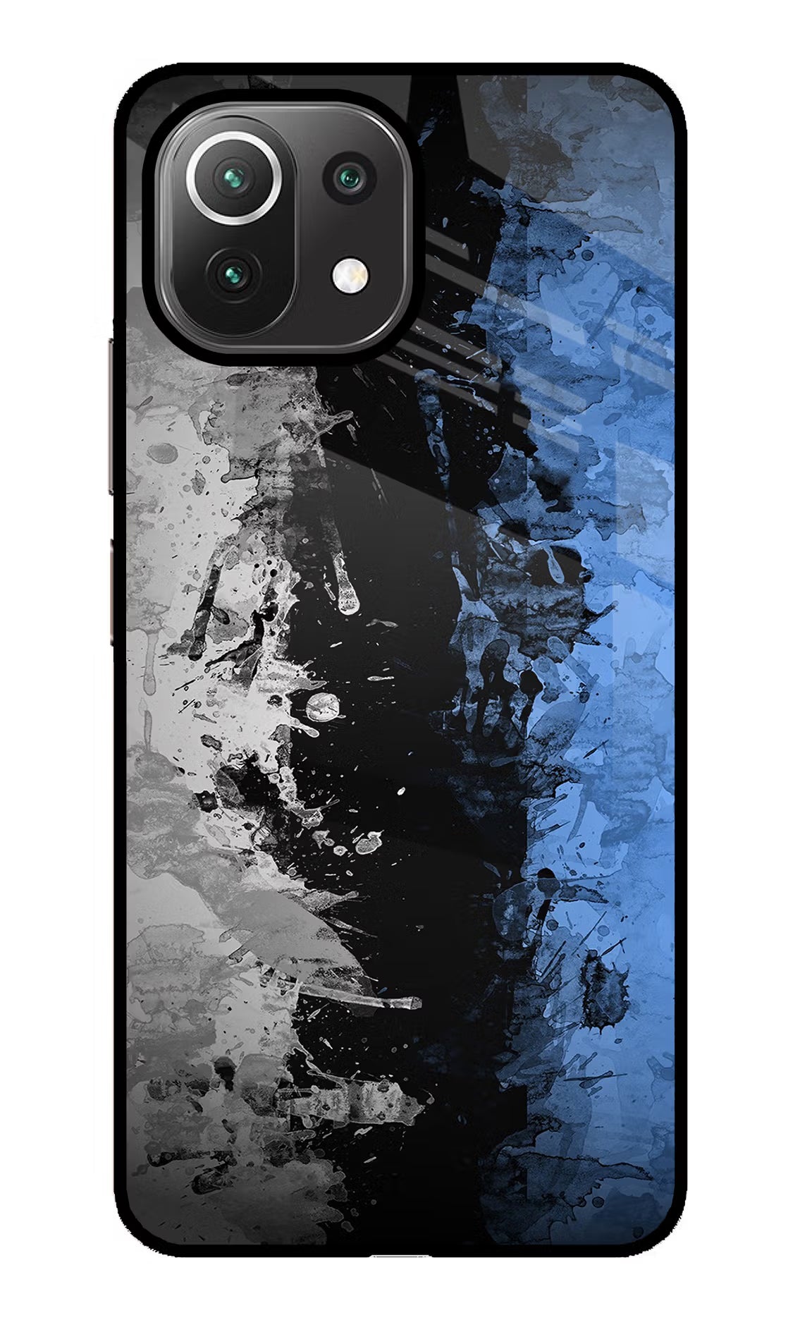 Artistic Design Mi 11 Lite Glass Case Back Cover by Casekaro