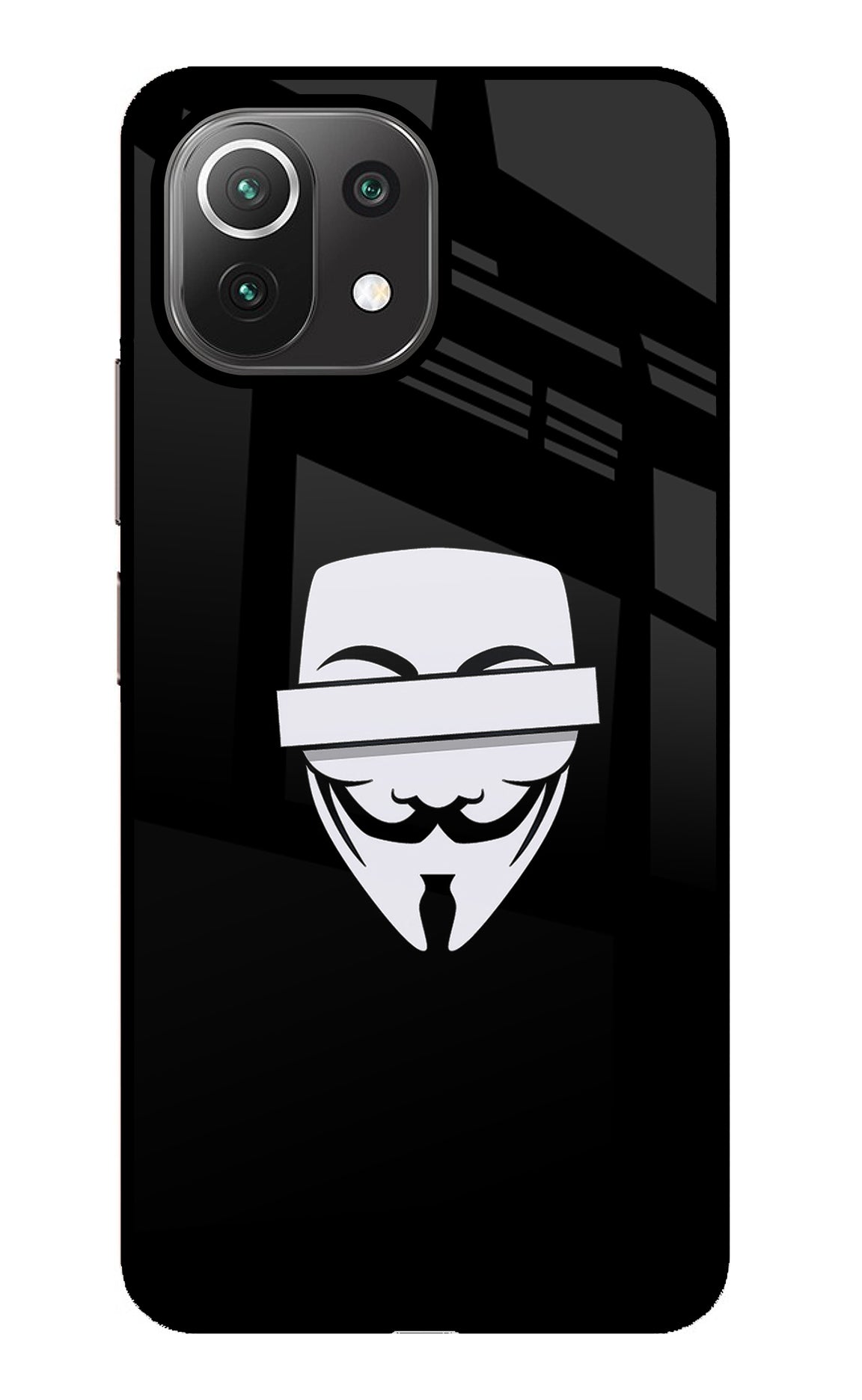 Anonymous Face Mi 11 Lite Back Cover