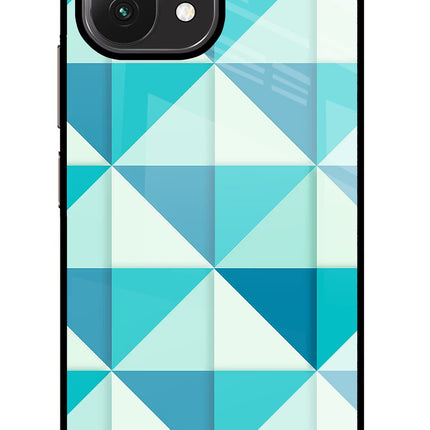 Abstract Mi 11 Lite Glass Case Back Cover by Casekaro