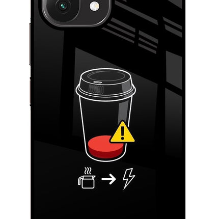 Coffee Mi 11 Lite Glass Case Back Cover by Casekaro