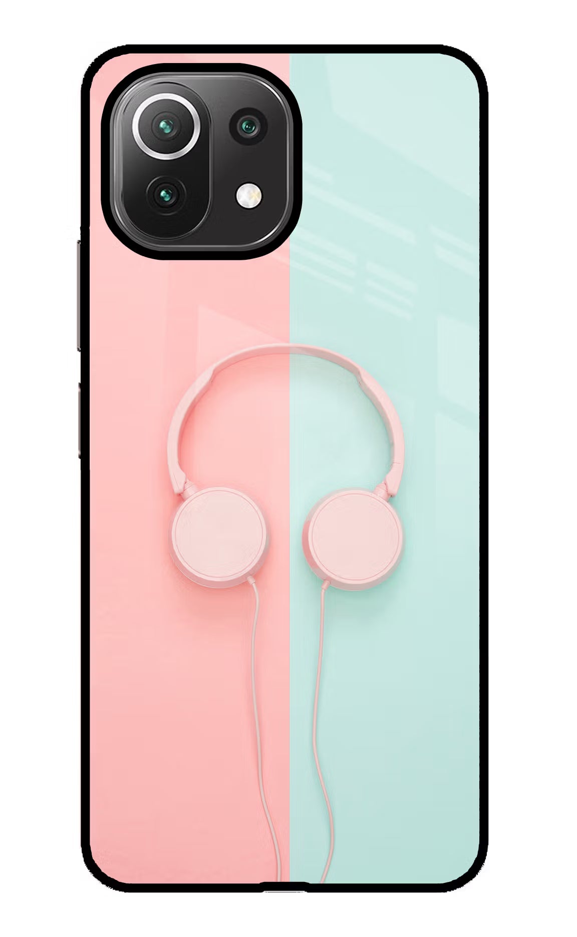Music Lover Mi 11 Lite Glass Case Back Cover by Casekaro