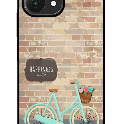 Happiness Artwork Mi 11 Lite Glass Case Back Cover by Casekaro