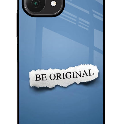 Be Original Mi 11 Lite Glass Case Back Cover by Casekaro