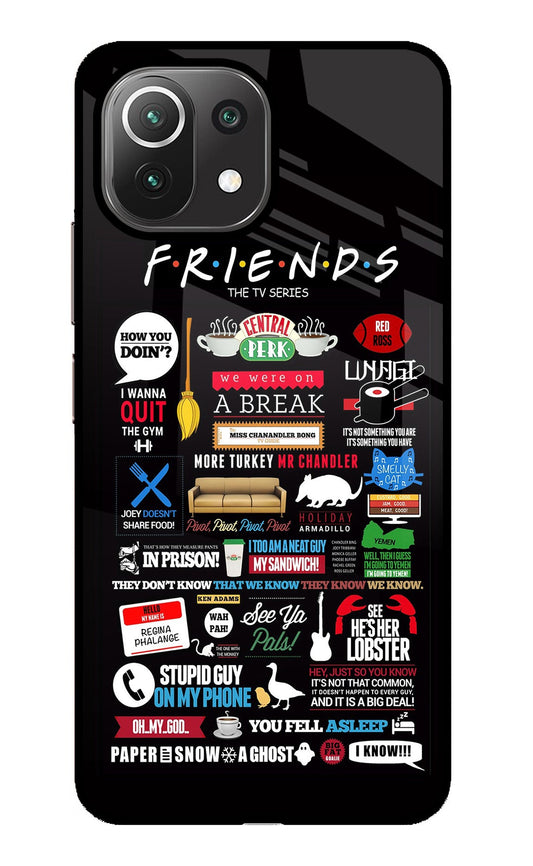 FRIENDS Mi 11 Lite Glass Case