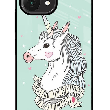 Unicorn Wallpaper Mi 11 Lite Glass Case Back Cover by Casekaro
