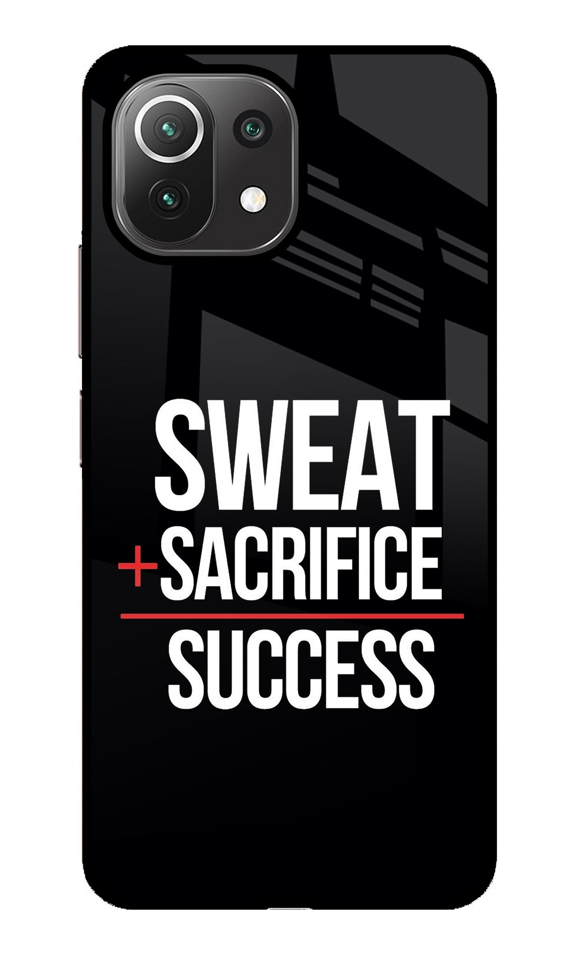 Sweat Sacrifice Success Mi 11 Lite Back Cover