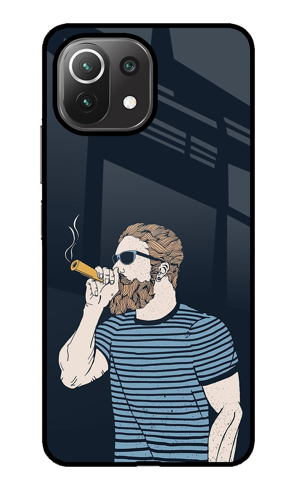 Smoking Mi 11 Lite Glass Case