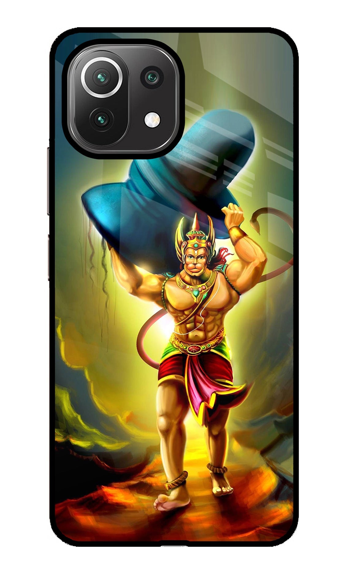 Lord Hanuman Mi 11 Lite Back Cover