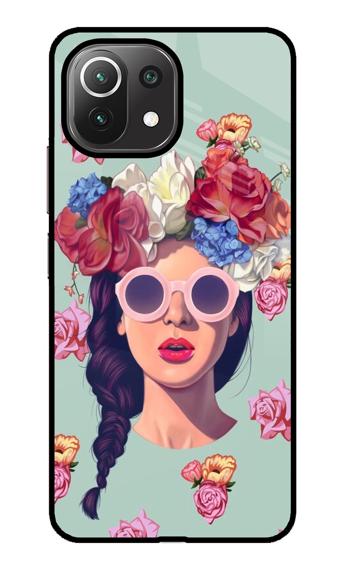 Pretty Girl Mi 11 Lite Glass Case