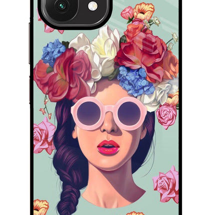 Pretty Girl Mi 11 Lite Glass Case Back Cover by Casekaro