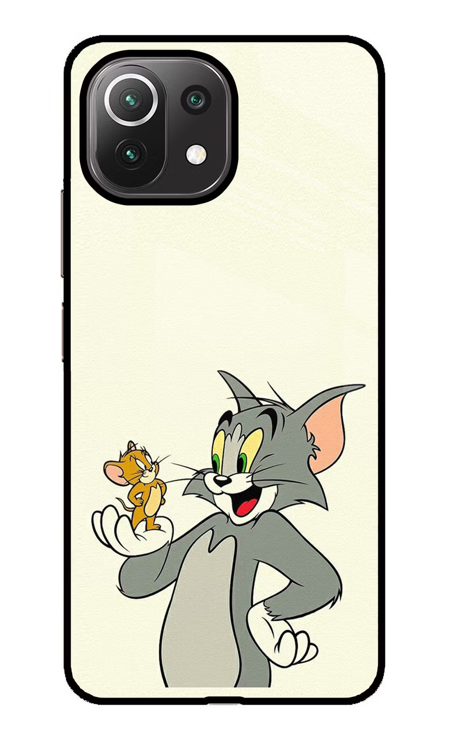 Tom & Jerry Mi 11 Lite Back Cover, Glass case
