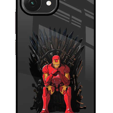 Ironman Throne Mi 11 Lite Glass Case Back Cover by Casekaro
