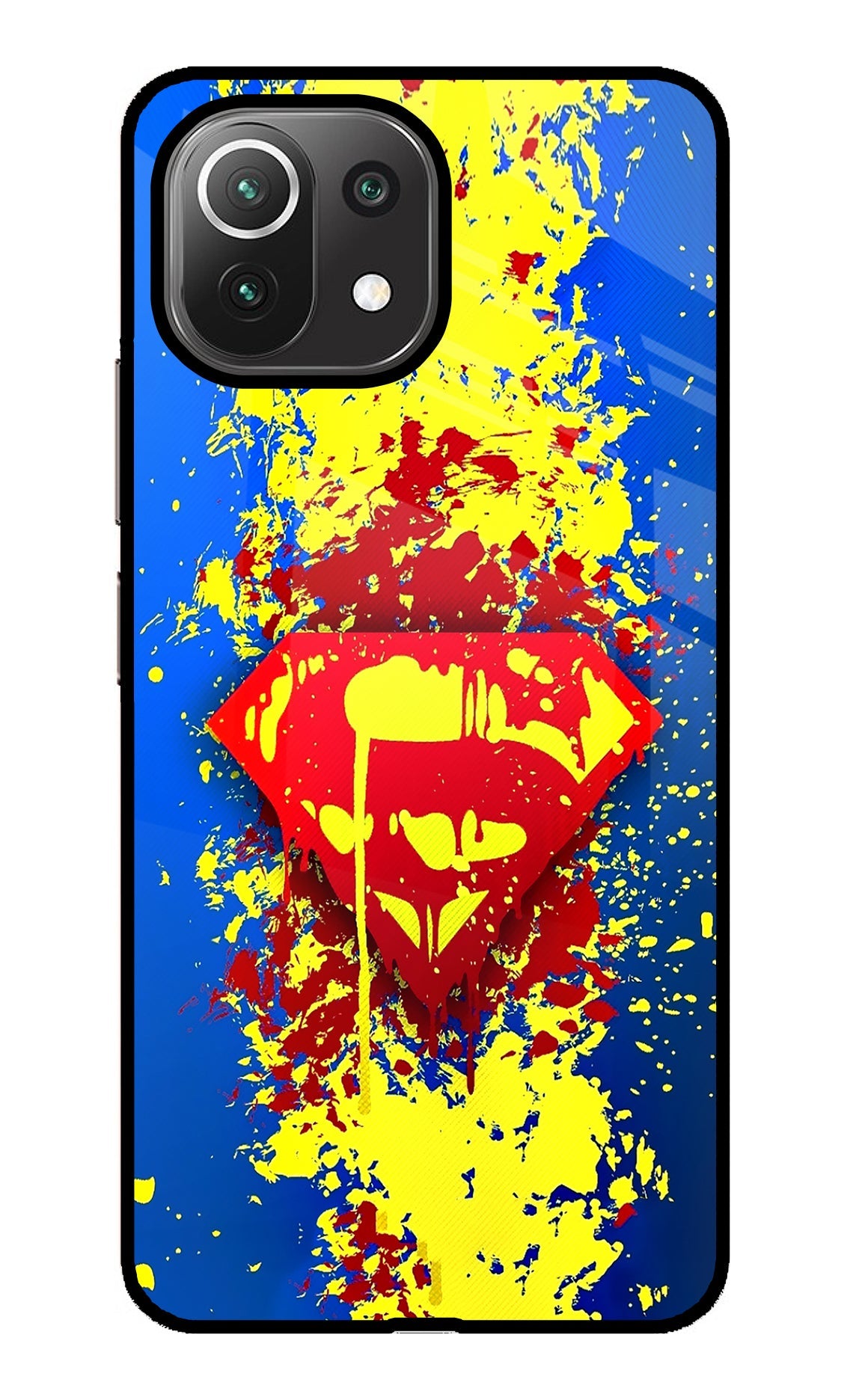 Superman logo Mi 11 Lite Glass Case