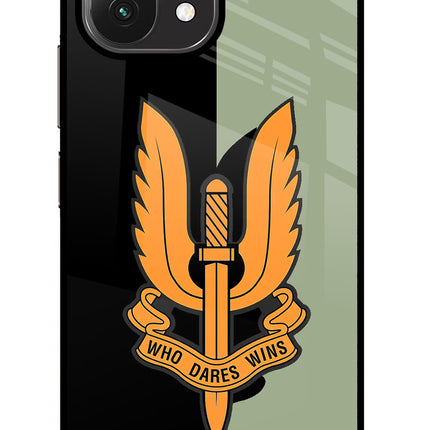Balidan Logo Mi 11 Lite Glass Case Back Cover by Casekaro