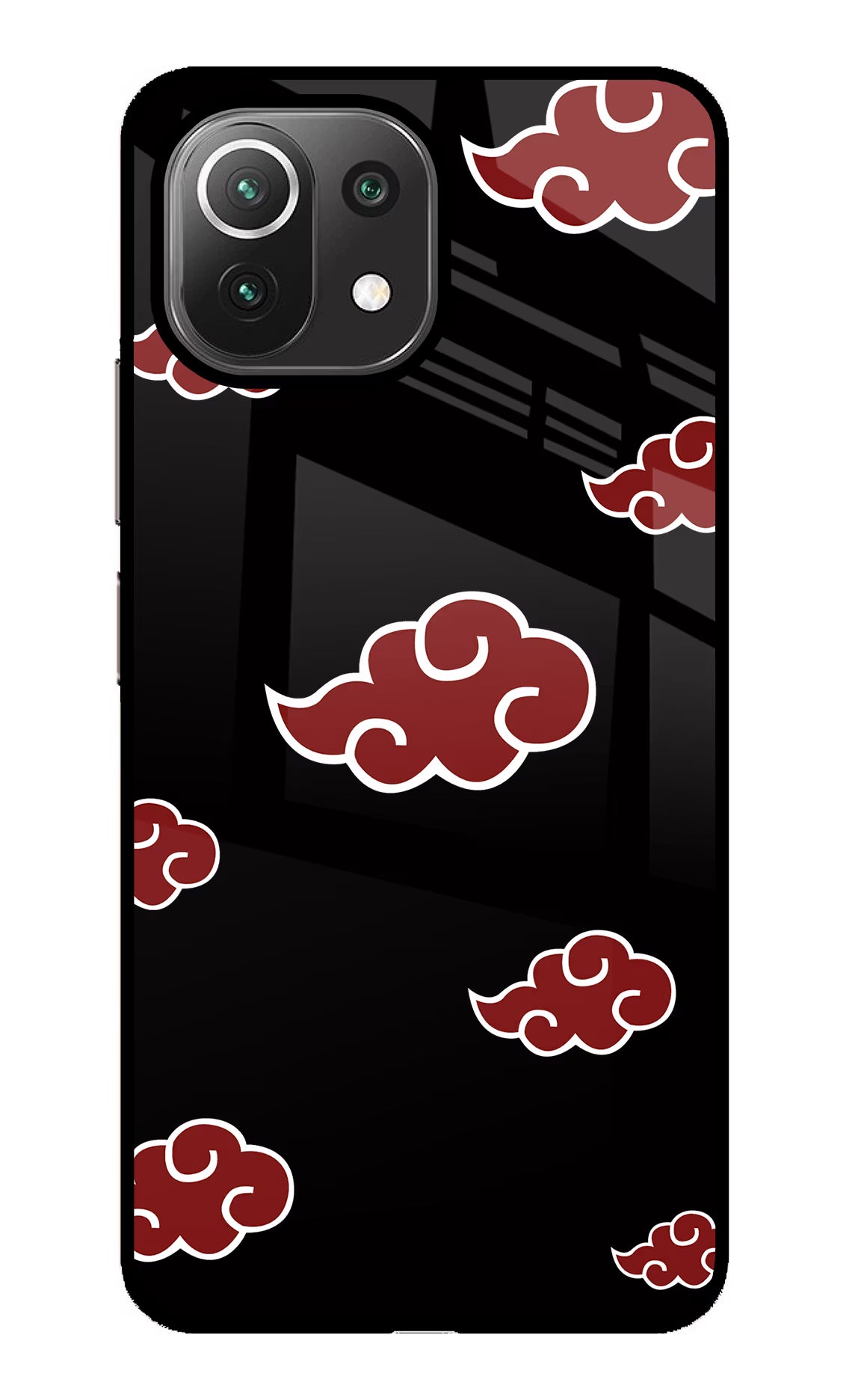 Akatsuki Mi 11 Lite Glass Case Back Cover by Casekaro