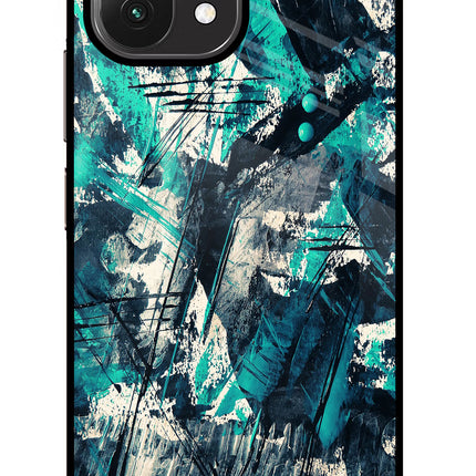 Artwork Mi 11 Lite Glass Case Back Cover by Casekaro