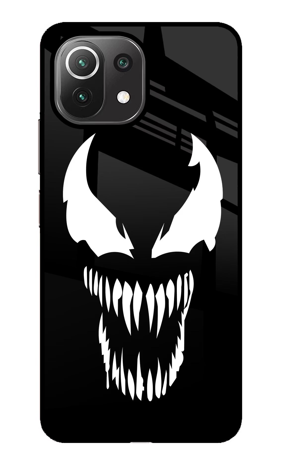 Venom Mi 11 Lite Glass Case Back Cover by Casekaro