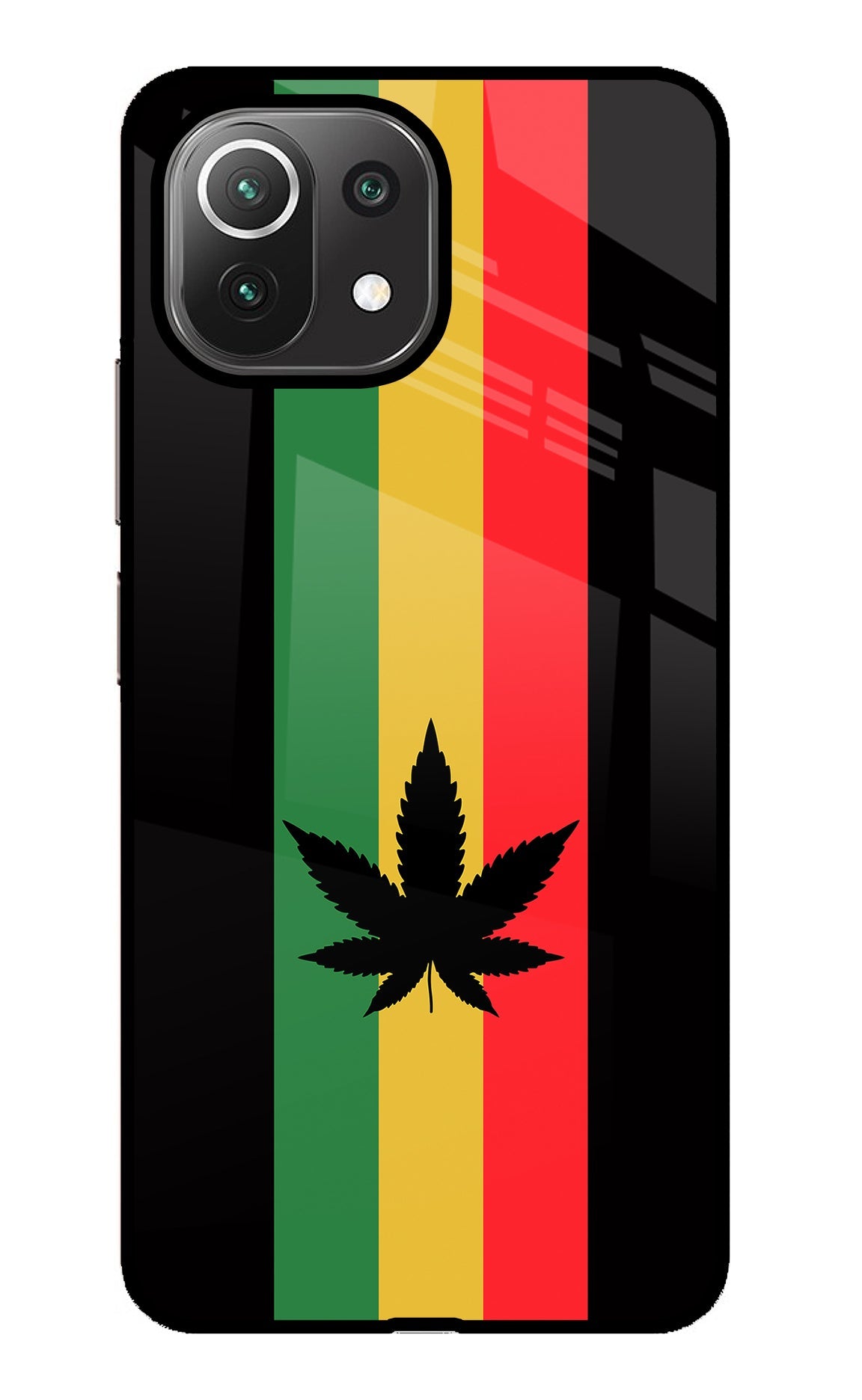 Weed Flag Mi 11 Lite Back Cover